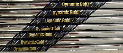 (3) New True Temper Dynamic Gold TOUR ISSUE MID Steel S400 WEDGE Shaft Set. .355 • $113.97