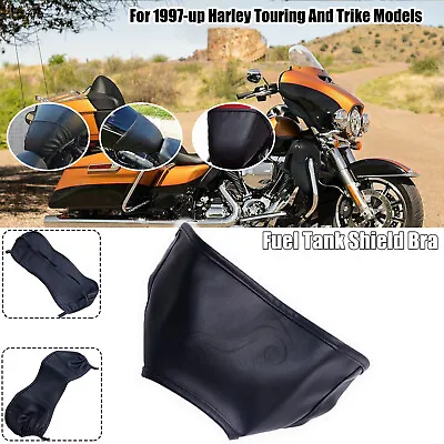 Motorcycle Black Fuel Tank Shield Bra For Harley Electra Street Glide Road King • $17.08