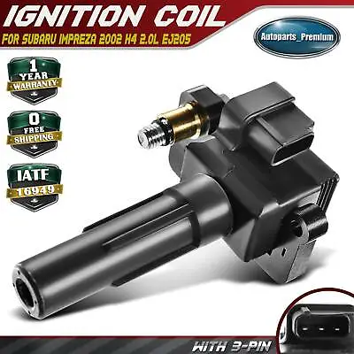 Ignition Coil Pack For Subaru Impreza 2002 H4 2.0L EJ205 Turbocharged 22433AA421 • $22.39