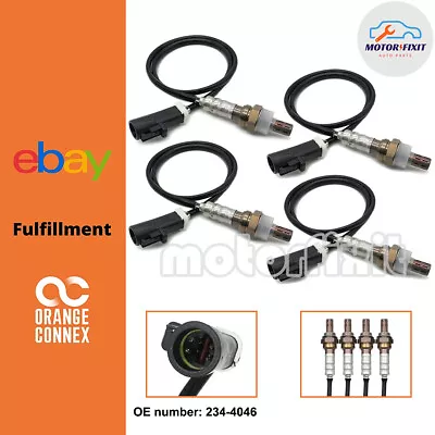 Set Of 4 O2 Oxygen Sensor Upstream+Down For 1995-2010 Ford Mustang SG1806 SG1803 • $34.03