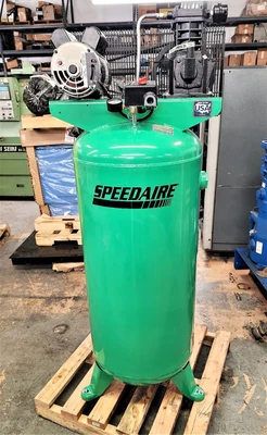 $925 • Buy SPEEDAIRE 4ME96 Electric Air Compressor 3 Hp 1 Stage 60 Gal 240VAC 1PH