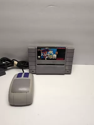 Mario Paint Super Nintendo SNES 1992 With Original Mouse Controller TESTED FAST • $26.95