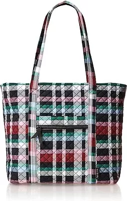 NWT Vera Bradley Tote Bag - Ribbons Plaid • $52.79