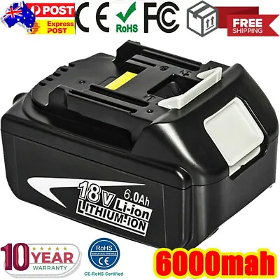 6.0Ah Battery 18V 18 Volt For Makita LXT BL1830 BL1850 BL1860 LITHIUM 194309-1 A • $28.29