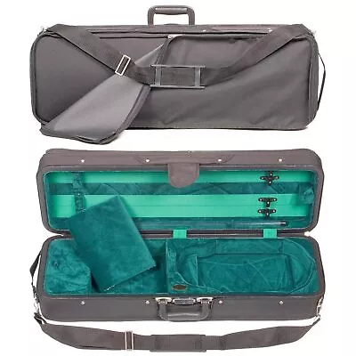 Bobelock 1003 Featherlite Oblong 4/4 Violin Case With Green Velour Interior • $195.50