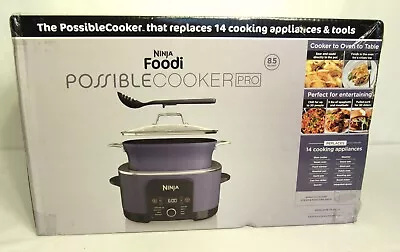 Ninja Foodi PossibleCooker PRO 8.5 Quart Multi-Cooker 8-in-1 Slow Cooker Navy • $99.99