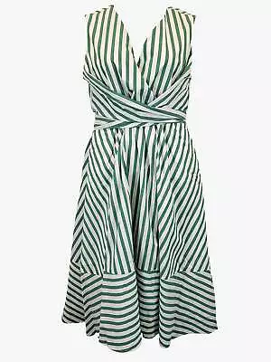 Review Summer Essential Striped Maxi Dress Size 14 • $119.99