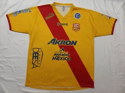 Remini Monarcas Morelia Soccer Yellow Jersey Mexico Football Club Men’s Sz L  • $20.69