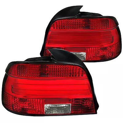 Red/Clear Fits 2001-2003 Bmw E39 5-Series M5 525I 530I 540I Led Tail Lights Lamp • $155.99