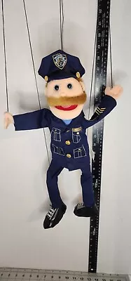 Vintage Mr. Goodman Policeman Marionette String Puppet 2002 • $28.50