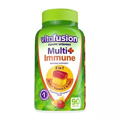 Vitafusion Multi+ Immune Support* – 2-in-1 Benefits & 90 Count (Pack Of 1)  • $13.18