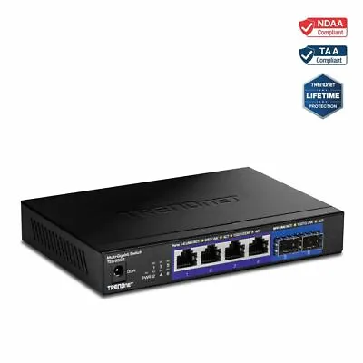 TRENDnet 6-Port Unmanaged Multi-Gig Switch TEG-S562 • $89.99