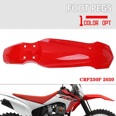 CRF230F Front Fender Mudguard Plastics For CRF230F 2020 Dirt Bike Motorcycle Red • $25.99