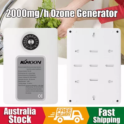 Ozone Generator 2000mg/h Air Purifier Purification Ozone Efficient Generators AU • $49.99