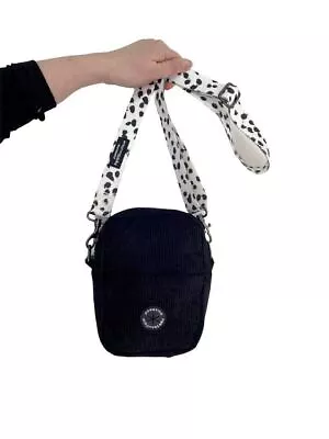 Medium Canvas Bag With Straps Poo Bag Holder Beautiful Bag With Handle To Walk • £4.90