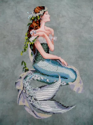 MIRABILIA Cross Stitch PATTERN ONLY MD84 Enchanted Mermaid • $13.11