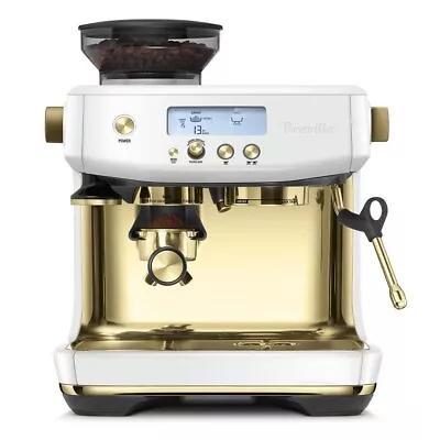 Breville The Barista Pro Sea Salt Brass Coffee Machine BES878SSB4IAN1 • $912