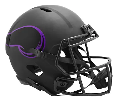 Minnesota Vikings Full Size Eclipse Speed Replica Helmet New In Box 28483 • $169.99