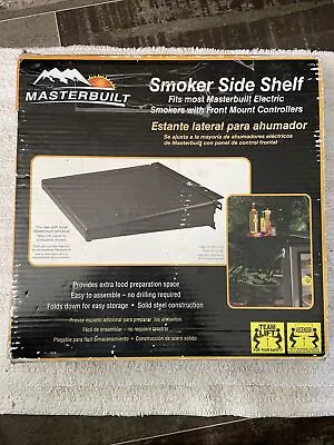 Masterbuilt Smoker Side Shelf Black Steel Model 20101613 NEW Free Shipping • $29.99