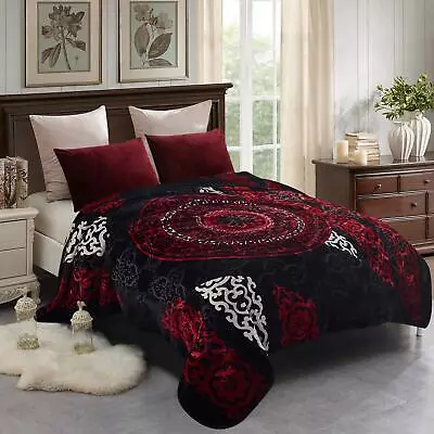 Jml Fleece Blanket King Size Heavy Korean Mink Blanket 85 X 95 Inches- 9 Lbs S • $329.81