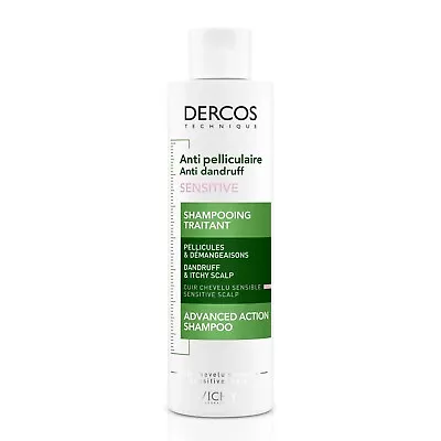 Vichy Dercos Anti-Dandruff Sensitive Scalp Shampoo - 200 Ml • $21.50