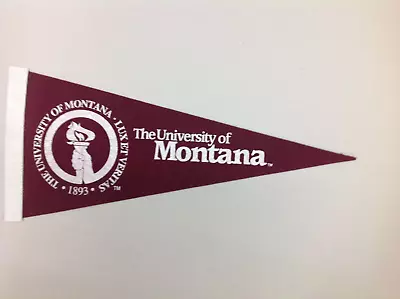 UNIVERSITY OF MONTANA  Pennant   Grizzlies Of Missoula MT. • $29.95