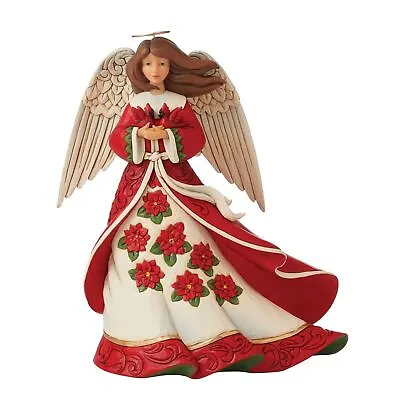 $74.98 • Buy Jim Shore Heartwood Creek: Red Christmas Angel Figurine 6012940