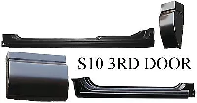 94 04 Chevy GMC 3 Door Rocker & Cab Corner 4 Piece Kit S10 Sonoma Rust Repair • $274