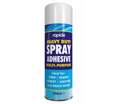 300 Multi Purpose Heavy Duty Spray Adhesive Glue For Fabric Carpet • £6.99