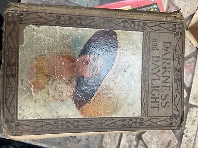 DARKNESS And DAYLIGHT By Mary J. Holmes Rare Vintage Hardcover Grosset & Dunlap • $10