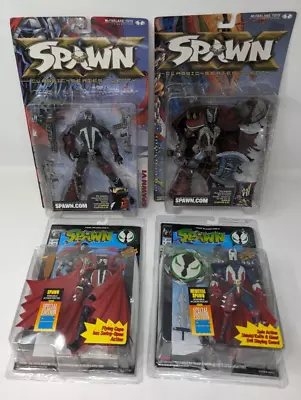 Lot Of 4 SPAWN Figures Todd McFarlane Toys 1994 Classic 2001 Medieval Series 20 • $115