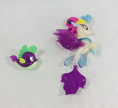 My Little Pony Seaquestria Figure Lot Queen Nova + Spike Fish Sea Ocean G4 • $12.99