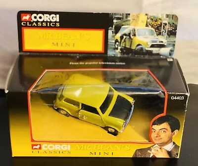 CORGI MR. BEAN MINI Cooper 1/36 Scale Die-Cast CORGI CLASSICS 1996 Collectible • $15