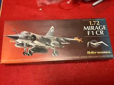 Vintage Rare Estate 1/72 HELLER MIRAGE F1 CR MODEL KIT # 80355 • $19.99