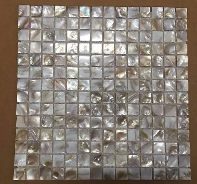 Backsplash Tile Mother Pearl Shell Mosaic For Kitchen  Bathroom Walls Tiles • $14.99