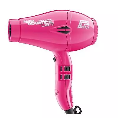 Parlux Advance Light Ceramic And Ionic Hair Dryer - Pink 2 Year Warranty  W460g • $346.50