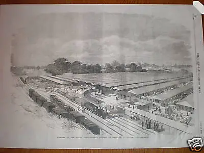 £8.99 • Buy Royal Agricultural Society Chelmsford View 1856 Print