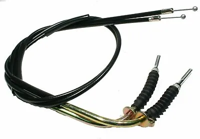 2x Front Brake Cable For Suzuki LT80 Quad Sport 1987-2006 Black • $18.99