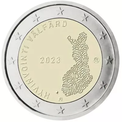 2 Euro Finland 2023 * Social And Health Services In Finland * Unc • $10.59