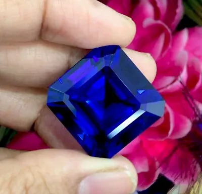 57.60cts AAAA++ Color Natural Purple Blue Tanzanite Loose Gemstone • $34999