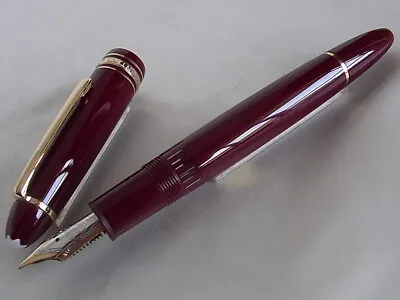 Montblanc Meisterstuck 146 Le Grand Fountain Pen Burgundy 14K B Nib • $519.99