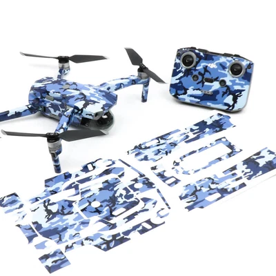 $37.50 • Buy Blue Camo Drone Skin Wrap Stickers Decal For DJI Mavic Air 2