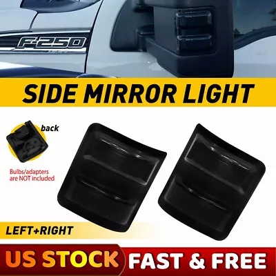 Pair Side Mirror Turn Signal Light Lens For 2008-2016 Ford F-250 F-350 F250 F350 • $14.49