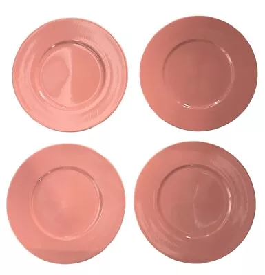 4 Mikasa Charger Plates Color Spectrum Rose Blush Pink CA102 12.5” Japan Dinner • $37.99