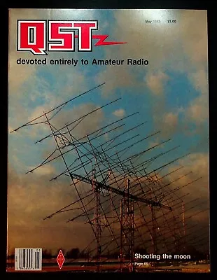 VTG QST Magazine May 1986 Mode-L Parabolic Antenna OSCAR 10 Tech ARRL HAM Radio • $14.99