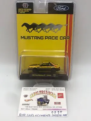 M2 Machines 1987 Ford Mustang GT Custom Hobby Exclusive Mustang Pace Car HS31 • $8.39