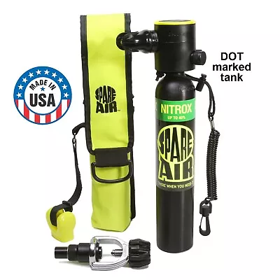 Spare Air 3 Cubic Foot NITROX Model -Made In USA-The Original Mini Scuba Tank! • $309.99