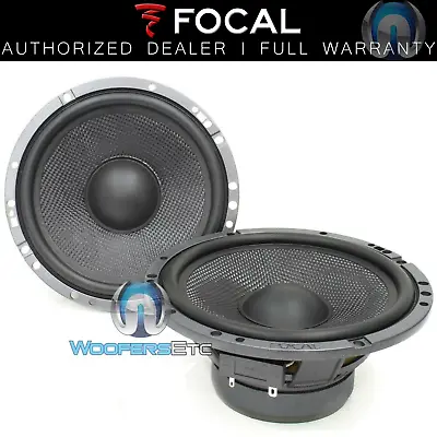 (2) Focal Midwoofers 6.5  Car Audio Midranges Speakers From Hp-165a3 Access New • $169.99