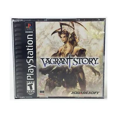 $150 • Buy SquareSoft PS1 Game Vagrant Story (Black Label) NM