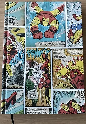 Marvel Comics Iron Man A5 Lined Notebook (Hardcover) 224 Lined Pages NEW • £4.99